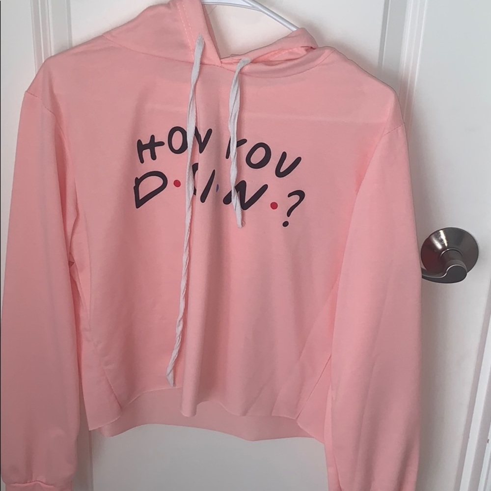 Cropped sweatshirt